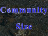 discussion of optimum community size