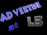 advertising opportunities at L5Development.com and beyond
